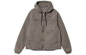Carhartt WIP Стираная черная куртка унисекс, Umber