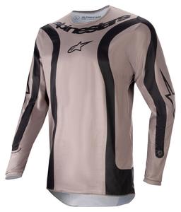 Джерси A-Stars Fluid Lurv alpinestars, серый/черный