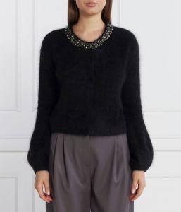 Свитер шерстяной Liu Jo Regular Fit, черный