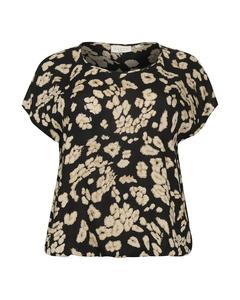 Блузка KAFFE CURVE Bella, черный