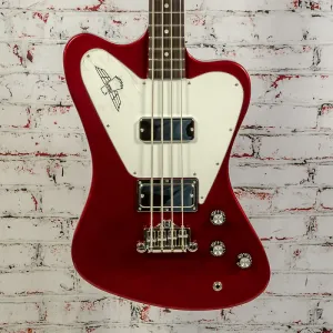 Gibson - Электрогитара Non-Reverse Thunderbird - Искрящийся бордовый - с жестким футляром