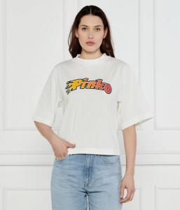 Футболка Ниамей Relaxed fit Pinko, белый