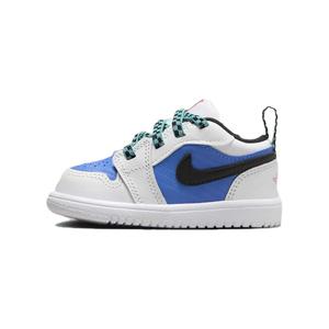 Кроссовки Jordan 1 Toddler Shoes TD Low-top White/Blue, белый/синий
