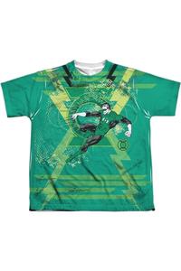 Футболка Green Lantern с логотипом, детская, короткий рукав Gildan