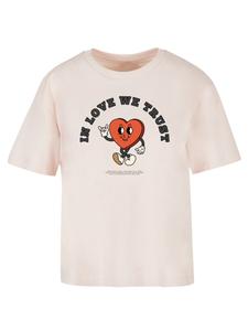 Футболка F4NT4STIC In Love We Trust Valentinstag, Rose