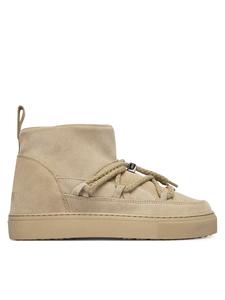 Женские зимние ботинки Classic замшевые низкие, бежевый