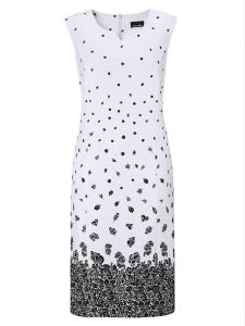 Коктейльное платье Goldner, черный/белый