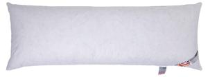 Подушка для сна на боку Homescapes DP1301, белый - хлопковая ткань - 40 x 15 x 145 см