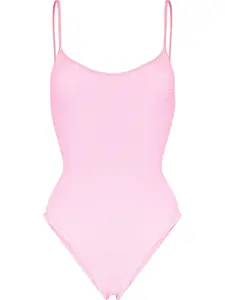 Купальник Pamela с жатым эффектом Hunza G, розовый