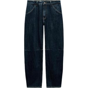 ZARA Женские джинсы Trf темный индиго