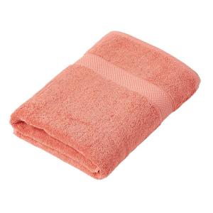 Махровое полотенце Homescapes 100% Baumwolle, глянцевый оранжевый - 70 х 130 см