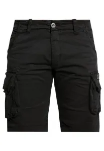 Узкие шорты Alpha Industries, Black