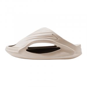 Тихие нескользящие тапочки-слайды мужские POATS, White