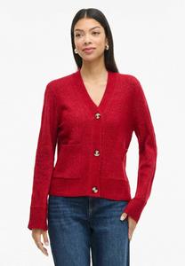 Кардиган VILA MIRAZ , Jester Red/Mottled Red