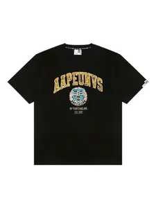 Футболка с логотипом Aape By A Bathing Ape, черный