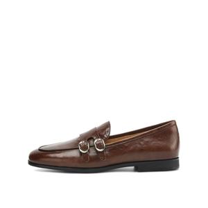 Rosa Bianca Женские лоферы коричневые с кожаной стелькой, цвет Brown (Cow Leather Insole)