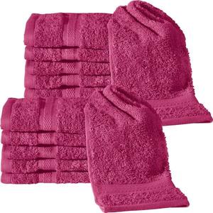 Гостевое полотенце REDBEST 12er-Pack 166400, 30x1x50 см цвет fuchsia