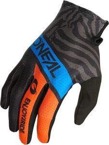 Детские мотокроссовые перчатки Oneal matrix shocker, Blue/Black/Orange