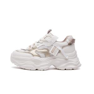 Bull charm Женские низкие массивные кроссовки Gold, цвет Gold