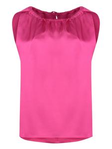 Атласная блузка Yves Salomon, розовый