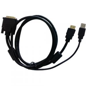 Кабель HDMI-DVI Lilliput 24.5' DVI-D to HDMI with USB Type-A LLP-245FDHUT