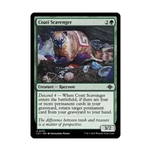 CCG Коати Мусорщик (U), MTG - The Lost Caverns of Ixalan