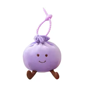 Маленькая сумка с плюшевыми куклами в виде пельменей высотой 13cm Pissie