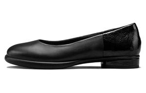 Ecco Повседневные однотонные туфли женские 2 см, черные