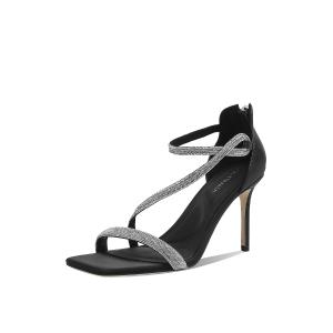 Rosa Bianca Женские сандалии на одной застежке черные с овчинной стелькой, цвет Black (Sheepskin Insole)