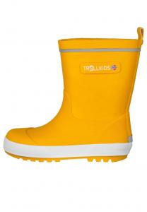 Резиновые сапоги LYSEFJORD BOOTS UNISEX TROLLKIDS, желтый