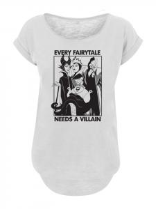 Футболка Disney Classic Villains белого цвета F4NT4STIC