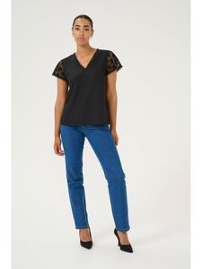 Блузка Kaffe, глубокий черный