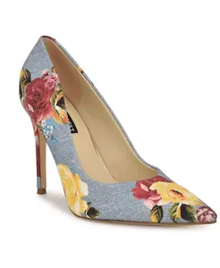 Женские туфли-лодочки на шпильке без застежек Nine West, мультиколор