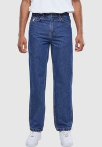 Джинсы-сигареты KMI KK SMALL SIGNATURE BAGGY FIVE POCKET Karl Kani, синий