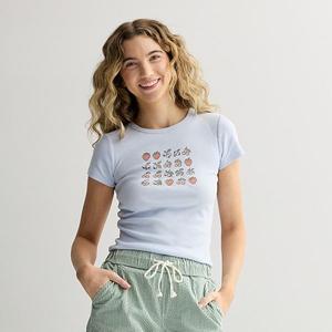Детская футболка Juniors slim fit So, Fruit Grid Graphic