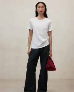 Женская футболка с коротким рукавом и круглым вырезом Ecoalf, белый