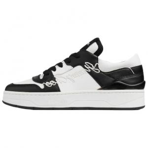 Jimmy Choo Низкие женские кроссовки для скейтбординга Florent /F, черно-белые