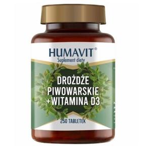 Пивные дрожжи с витамином D3 - 250 таблеток Nutriblend