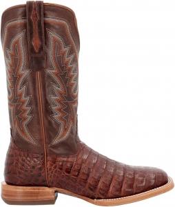 Мужские вестерн-сапоги Durango PRCA с брюхом каймана, Cognac and Cigar