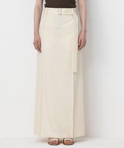 Юбка из шерстяной полиэстеровой саржи