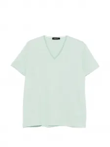 Футболка с v-образным вырезом Fabiana Filippi, зеленый