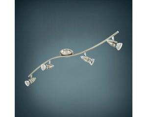 Потолочный светильник EGLO MAGNUM-LED с четырьмя лампочками, серебро