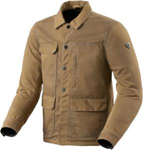 Куртка-рубашка для мотоциклистов REV'IT! Men's Worker 2 Heritage, Dark Camel