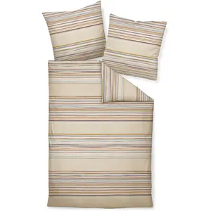 Постельное белье Janine «DAVOS65153 07», на молнии, цвет naturell