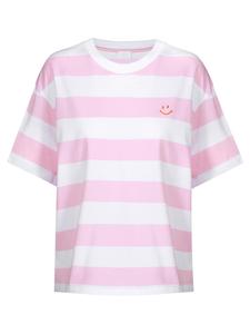 Mey Пижамная рубашка 'Streaked Lines' в цвете Rose