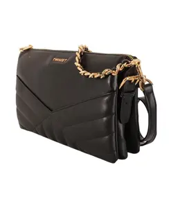 Стильная сумка через плечо Twinset, черный