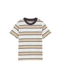 Футболка WE Fashion, Beige/Dark beige