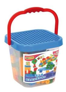 Wader, большое ведро с мини-блоками 41340