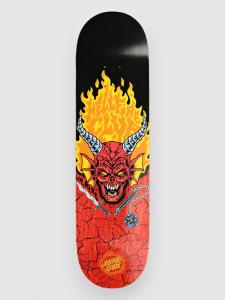Дека для скейтборда Santa Cruz X Stranger Things Hellfire Club 8.25″ Skateb, black/red