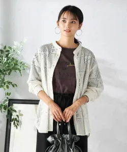 Рубашка с квадратным кружевом Avv, цвет Ivory